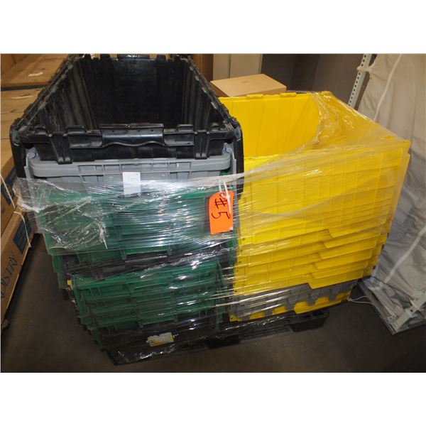 22 Plastic Storage Bins