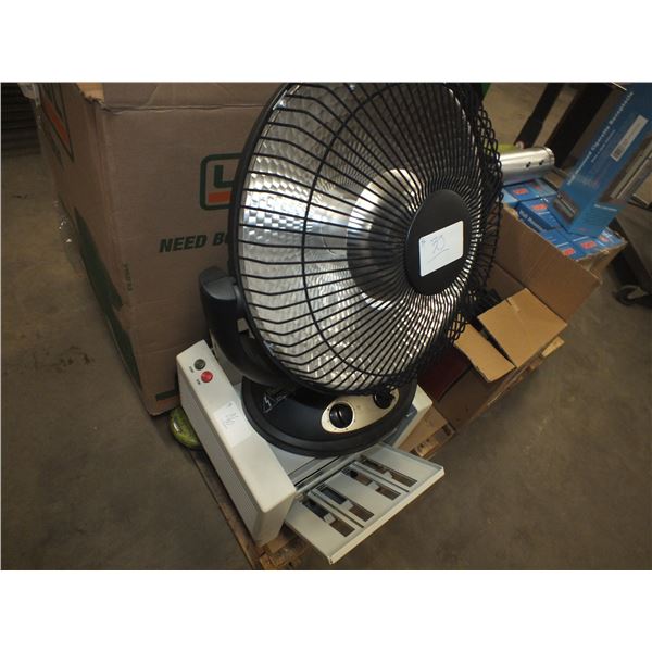 Paper Folder & 1 Osculating Space Heater