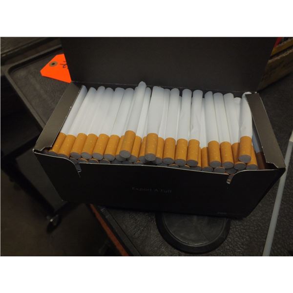 3 Boxes Of Cigarette Tubes