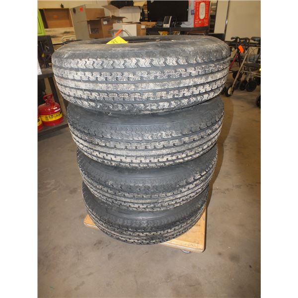 4 Trailer Tires On Rims