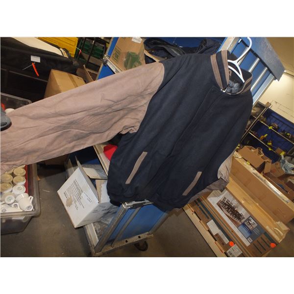 Large Blue & Brown Jacket