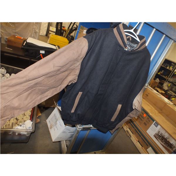 Large Blue & Brown Jacket