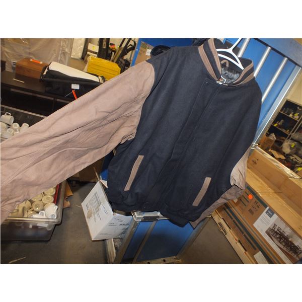 Large Blue & Brown Jacket