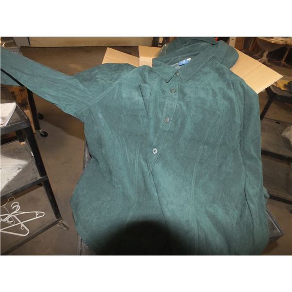 5 Green Woman's Blouse's