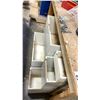 Image 2 : WOODEN WORK BENCH - APPROX.6 1/2FT ACROSS X 3FT WIDE X 3FT HIGH