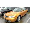 Image 1 : 2001 ACURA 3.2 STYPE, 2DR COUP,E GOLD, VIN 19UYA42621A801017