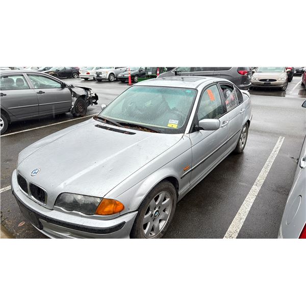 1999 BMW 323I, 4DR SEDAN, GREY, VIN WBAAM3337XFP58292