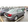 Image 4 : 2007 TOYOTA COROLLA CE, 4DR SEDAN, GREY, VIN 2T1BR32E57C819059