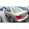 Image 4 : 2005 TOYOTA COROLLA LE, 4DR SEDAN, GOLD, VIN 2T1BR32E95C870853