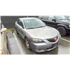 Image 2 : 2005 MAZDA 3, 4DR SEDAN, GREY, VIN JM1BK123251300429