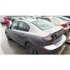 Image 5 : 2005 MAZDA 3, 4DR SEDAN, GREY, VIN JM1BK123251300429
