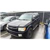 Image 1 : 2002 INFINITI QX 4, 4DR SUV, BLACK, VIN JNRDR09Y12W252128