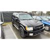 Image 2 : 2002 INFINITI QX 4, 4DR SUV, BLACK, VIN JNRDR09Y12W252128