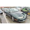 Image 2 : 1998 SATURN SC1, 2DR COUPE, GREEN, VIN 1G8ZE1287WZ131555