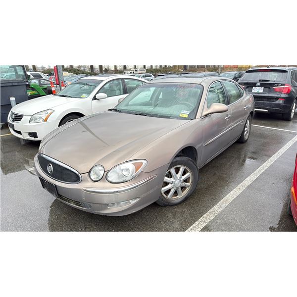 2006 BUICK ALLURE GXL, 4DR SEDAN, GREY, VIN 2G4WJ582961313096