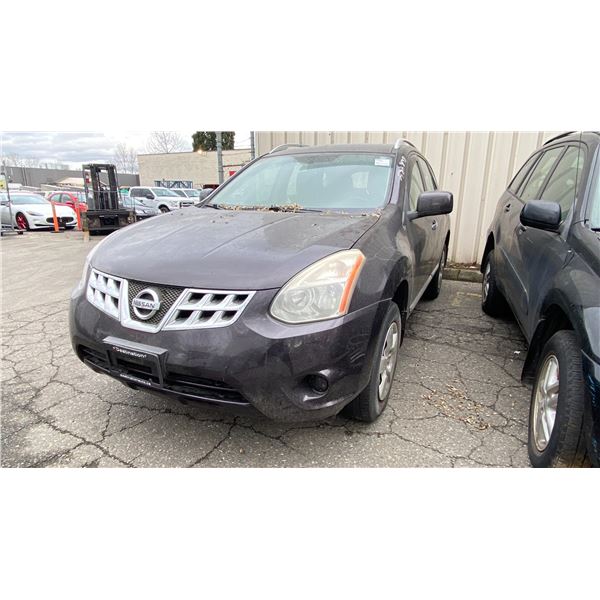2011 NISSAN ROGUE 4DR SW, PURPLE, VIN JN8AS5MV6BW285163
