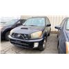 Image 1 : 2003 TOYOTA RAV4 4DR SW, BLACK, VIN JTEHH20V636088357