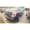 Image 3 : 2009 NISSAN SENTRA 4DR SEDAN, BLUE, VIN 3N1AB61E79L682812