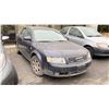 Image 4 : 2003 AUDI A4 1.8T, 4DR SEDAN, BLUE, VIN WAULC68E33A228481