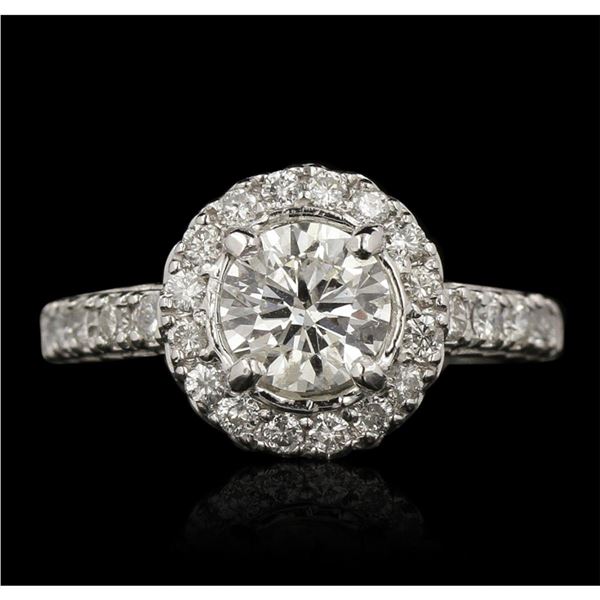 14KT White Gold 1.57ctw Diamond Ring JRM377