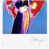 Image 2 : Blue Angel with Heart by Peter Max