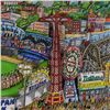 Image 2 : Take the B Train (Blue) by Fazzino, Charles
