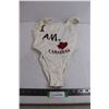 Image 1 : Women's One-Piece Bathing Suit - Molson "I Am Canadian" - Size Approx Small to Extra Small