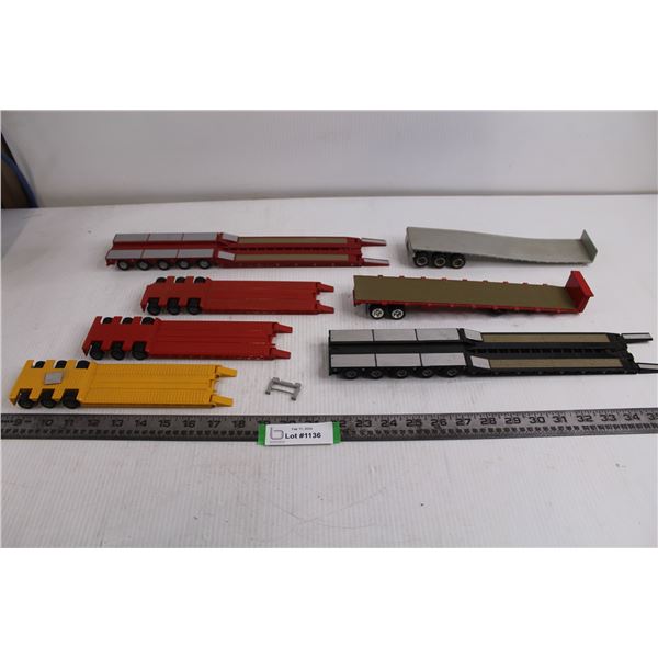 (7) Miniature Semi Trailers