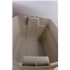 Image 2 : (2) Plastic Rubbermaid Totes with Lids Up to 16.25" Tall x 23.75" Long x 16" Wide