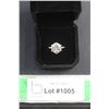 Image 1 : ^5.00 CT GRA Certified Round Brilliant Cut Moissanite VVS Set in 925 Silver Ring - Size 9 - Retail V