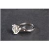 Image 8 : ^5.00 CT GRA Certified Round Brilliant Cut Moissanite VVS Set in 925 Silver Ring - Size 9 - Retail V
