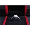 Image 5 : ^1.00 CT GRA Certified Round Brilliant Cut Moissanite VVS D Color with 28 Round Cut Cubic Zirconium 