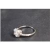 Image 8 : ^1.00 CT GRA Certified Round Brilliant Cut Moissanite VVS D Color with 28 Round Cut Cubic Zirconium 