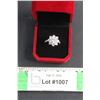 Image 1 : ^2.00 CT GRA Certified Round Brilliant Cut Moissanite VVS D Color with 8 Round Cut Cubic Zirconium S