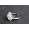 Image 8 : ^2.00 CT GRA Certified Round Brilliant Cut Moissanite VVS D Color with 8 Round Cut Cubic Zirconium S