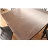 Image 4 : ** Extending Dining Table- 36'' x 36'' x 29'', 66.5'' Extended w/ (4) Chairs- Some Damage