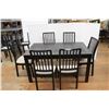 Image 1 : **Extending Dining Table- 55'' x 33'' x 30''- 87'' Extended w/ (6) Chairs