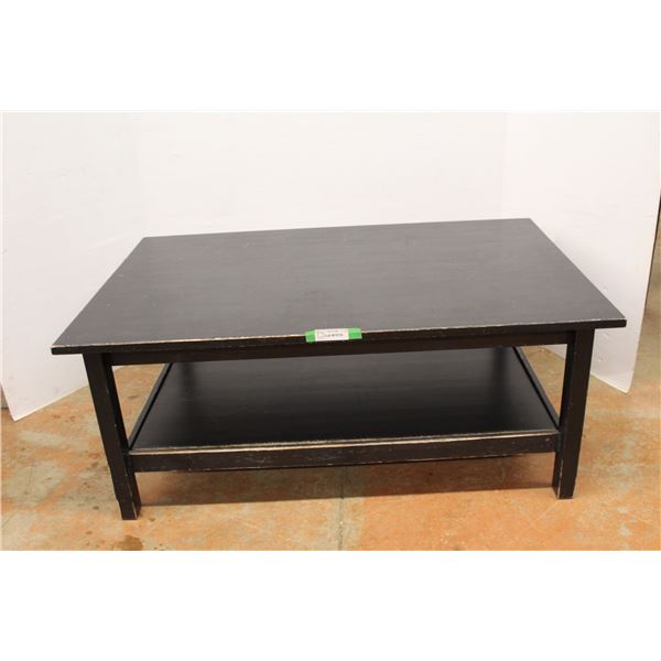 **Coffee Table- 46.5'' x 29.5'' x 18'', Some Damage
