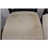 Image 4 : **(4) Cushioned Dining Table Chairs- Some Damage