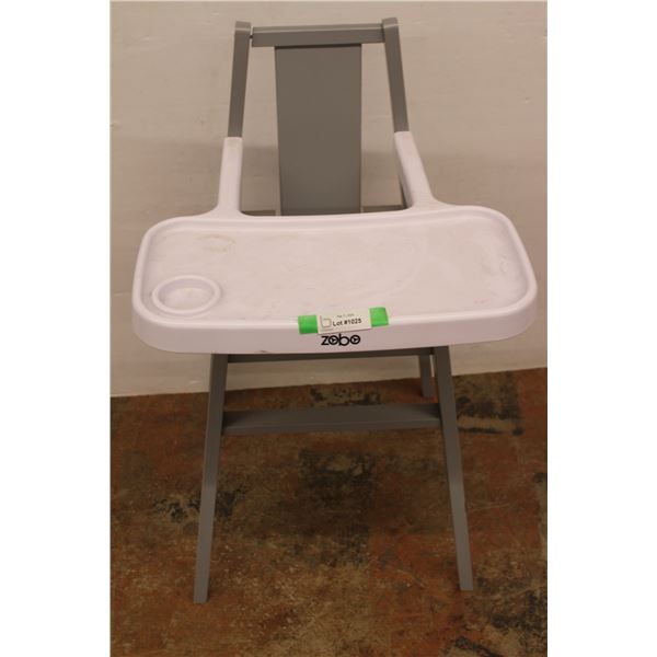 *Zobo Plastic Child's High Chair- 37'' Tall