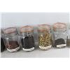Image 3 : (8) Small Canister w/ Different Herbs/Teas