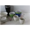 Image 3 : Ceramic/ Glass Dishes, Cup & Saucers, Measuring Cups, Misc.
