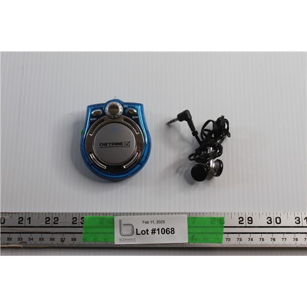 Pocket FM Radio with Earbuds & Key Light - Tested