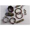 Image 3 : Costume Jewelry - 9 Bracelets/Bangles
