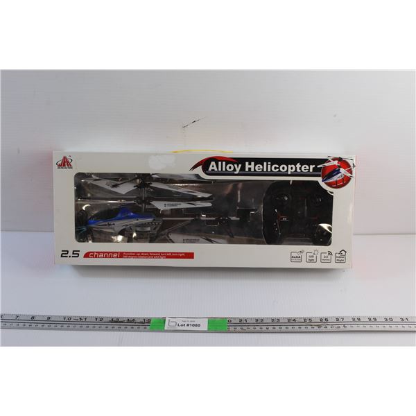 2.5 Channel Alloy R/C Helicopter - NIB