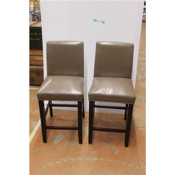 *(2) Bar Chairs - Some Damage 40'' x 19'' x 18''