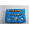 Image 3 : Farm Country Die Cast Case IH Tractor and Implement Set - Sealed