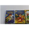 Image 2 : (6) Disney & Nickelodeon DVD Movies - Peter Pan. Dora the Explorer and The Little Mermaid