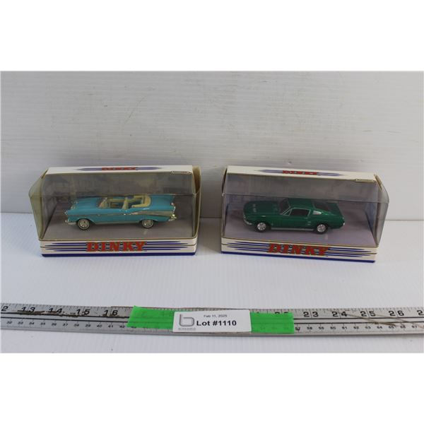 (2) Dinky Match Box Die Cast Toy Cars