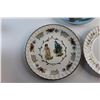 Image 3 : (3) 10'' Decorative Ceramic Dining Plates